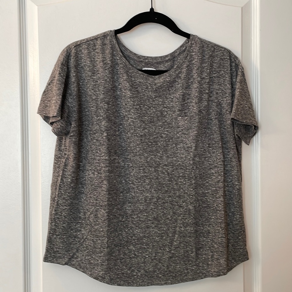 Linen Blend pocket T-shirt